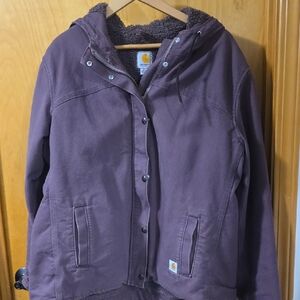 Carhartt Women's Utility Jacket in Plum